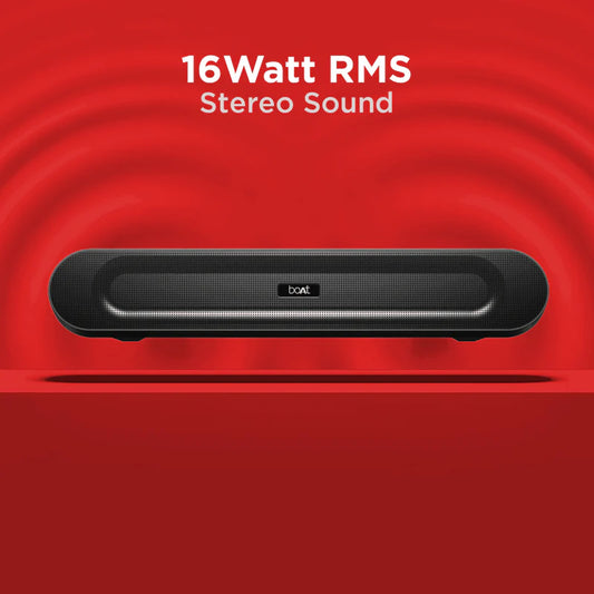 boAt Aavante Bar 550 – 16W RMS Bluetooth Soundbar with Dual EQ & Remote