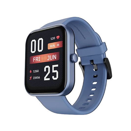 46mm Full Touch Smartwatch with 2.5D Curved HD Display, 100+ Watch Faces & Premium Alloy Body