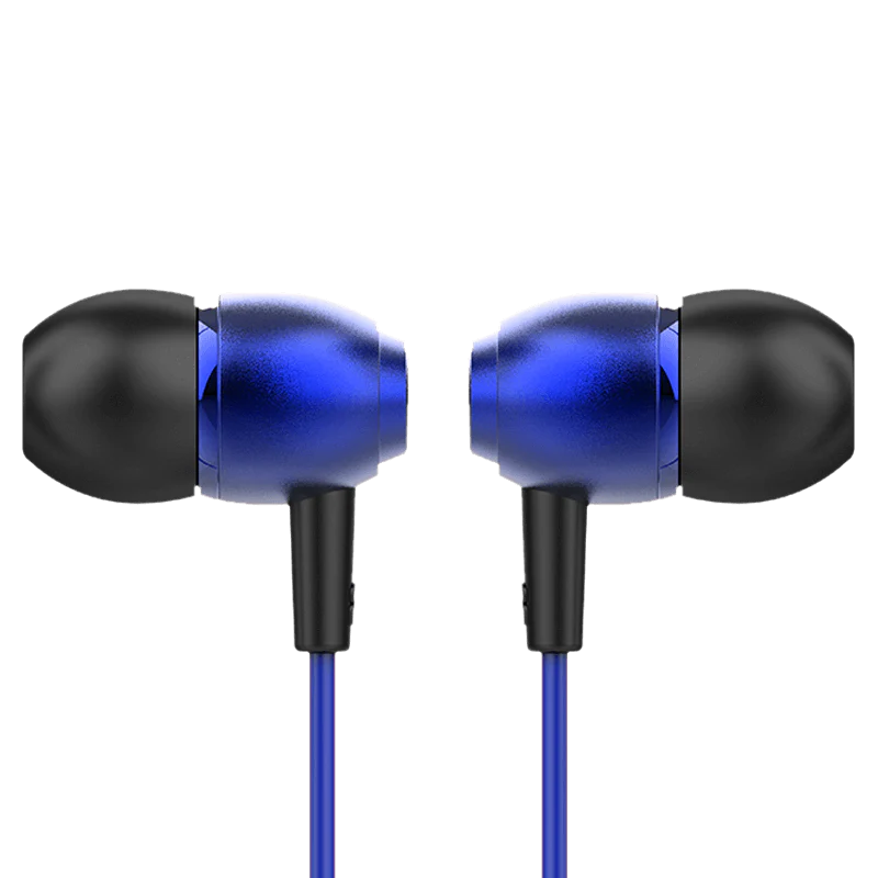 Premium Metal Wired In-Ear Earphones with Mic | Braided Cable | Deep Bass & Noise Isolation