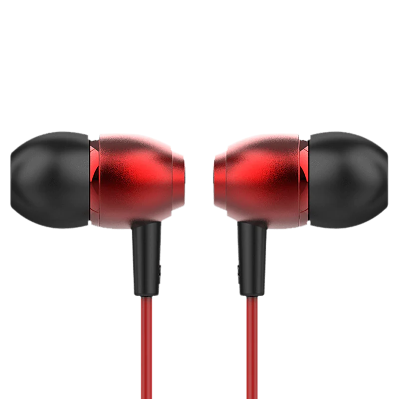 Premium Metal Wired In-Ear Earphones with Mic | Braided Cable | Deep Bass & Noise Isolation