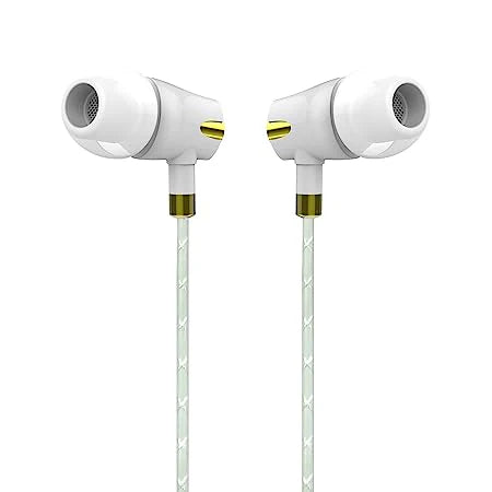 Premium Braided Wired In-Ear Earphones with Mic | HD Sound & Deep Bass | Luxury Bullet Design