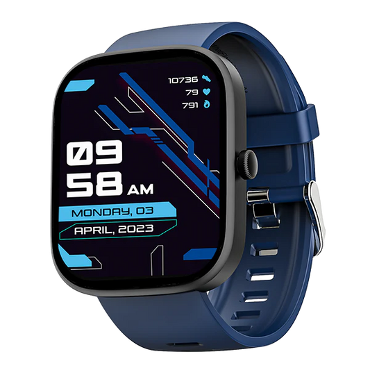 1.96″ AMOLED Bluetooth Calling Smartwatch with Crest+ OS, 700+ Activity Modes & Always-On Display