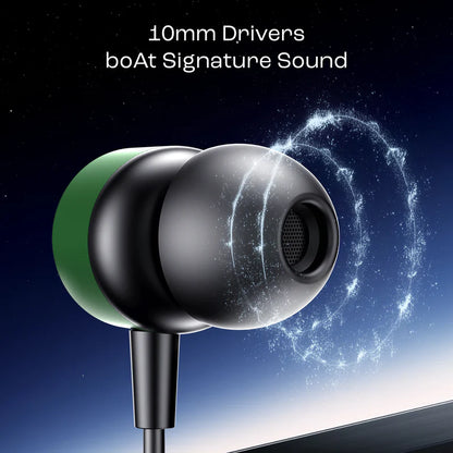 Premium Braided Wired In-Ear Earphones with Mic | Deep Bass & HD Sound | Noise Isolation