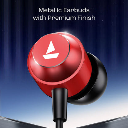Premium Braided Wired In-Ear Earphones with Mic | Deep Bass & HD Sound | Noise Isolation