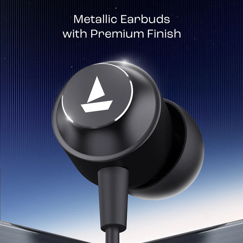 Premium Braided Wired In-Ear Earphones with Mic | Deep Bass & HD Sound | Noise Isolation