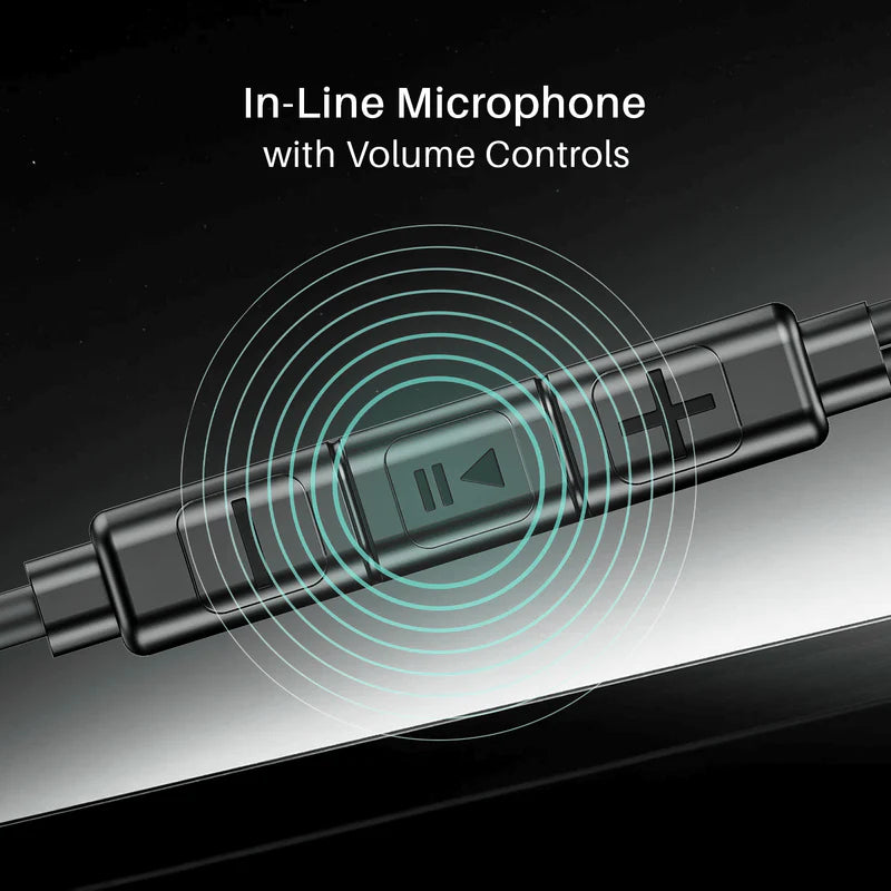 boAt Type-C Wired In-Ear Earphones with Mic | Deep Bass & HD Sound | Noise Isolation