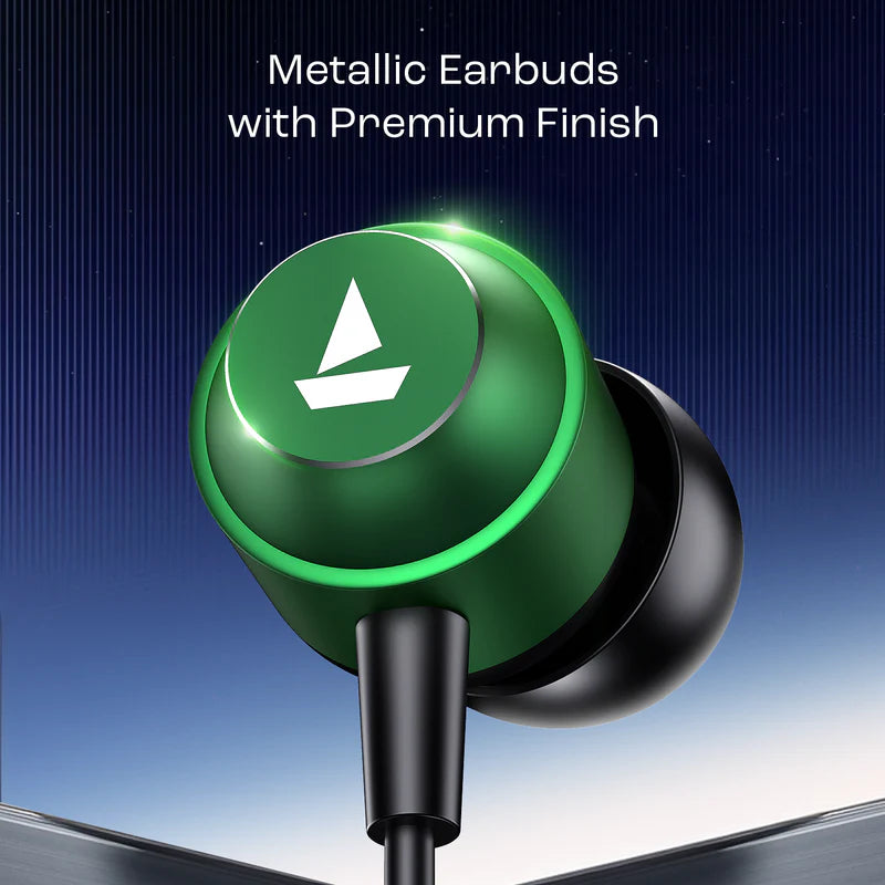 Premium Braided Wired In-Ear Earphones with Mic | Deep Bass & HD Sound | Noise Isolation