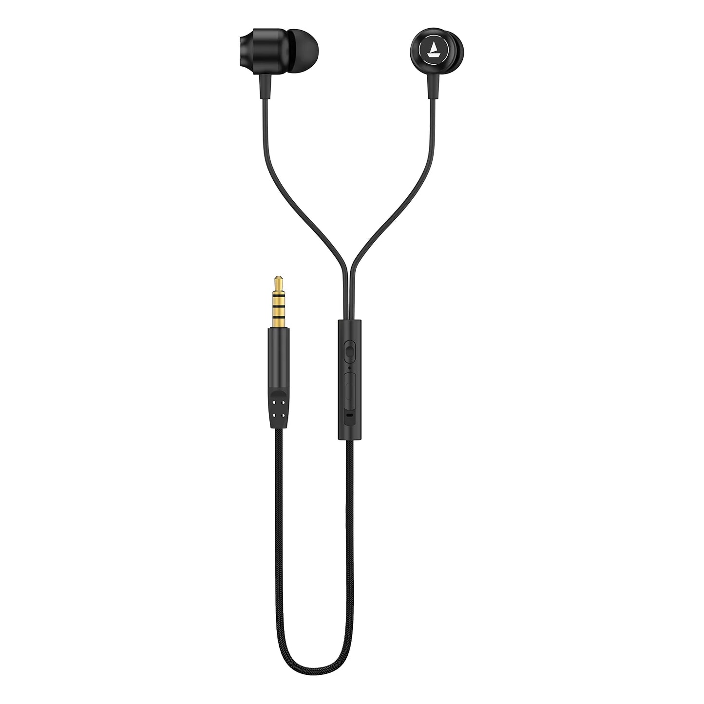 Premium Braided Wired In-Ear Earphones with Mic | Deep Bass & HD Sound | Noise Isolation