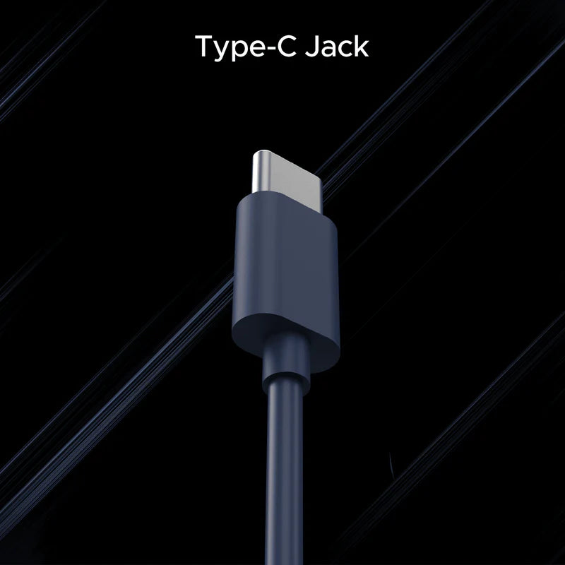 Type-C Wired In-Ear Earphones with Mic | Deep Bass & HD Sound | Volume Control | Noise Isolation