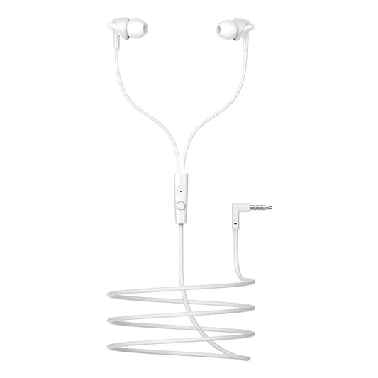 Braided Wired In-Ear Earphones with Mic | Deep Bass & Noise Isolation | Tangle-Free Cable Headphones