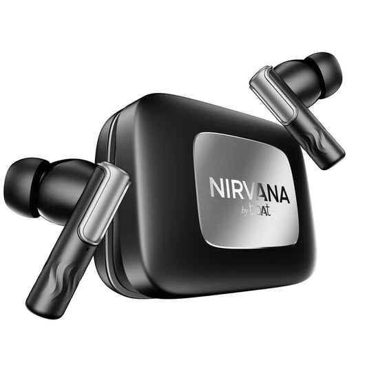 boAt Nirvana Ivy Pro ANC True Wireless Earbuds with 50H Playtime, Quad Mic & Fast Charging