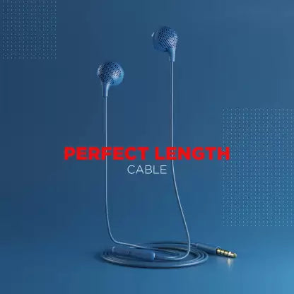 boAt Style Wired Open-Ear Earphones with Mic | HD Sound | Lightweight & Comfortable Design