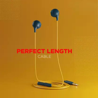 boAt Style Wired Open-Ear Earphones with Mic | HD Sound | Lightweight & Comfortable Design