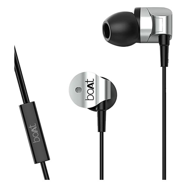 Premium Metal Wired In-Ear Earphones with Mic | HD Sound & Deep Bass | Noise Isolation Headphones